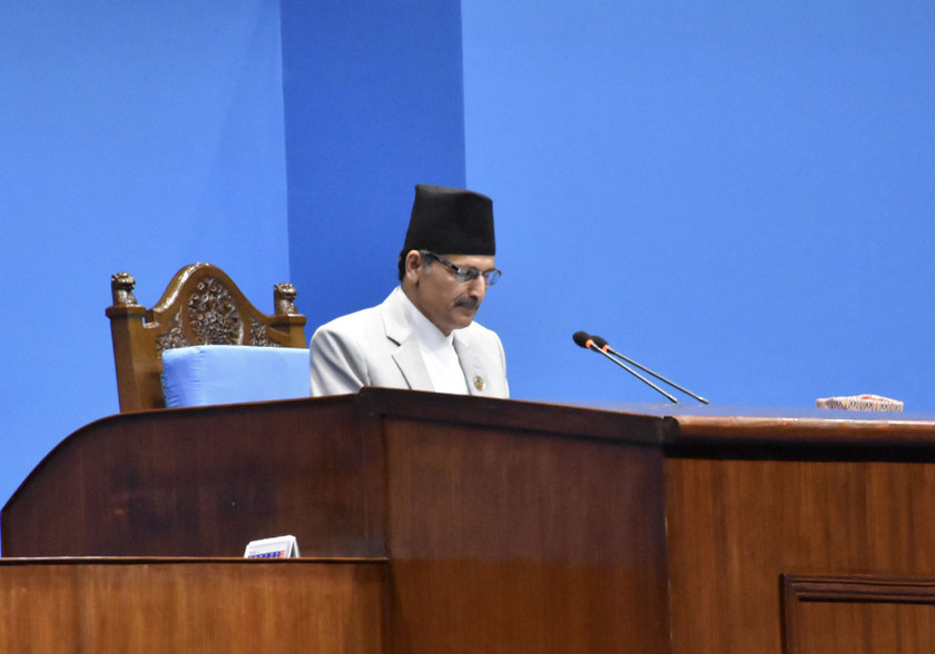 विधेयक पारित गर्न सांसद नपुगेपछि सभामुखवाट बज्यो घण्टी