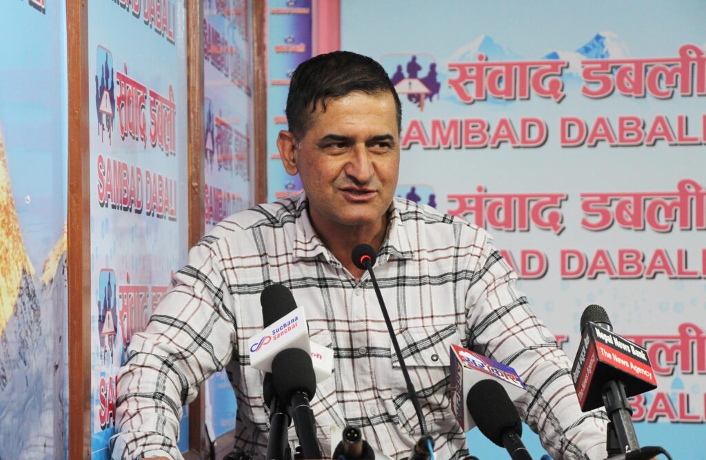 प्रेसमाथिको अघोषित नाकाबन्दी विरुद्ध आन्दोलनमा जान्छौं ः महासचिव