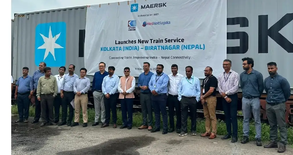 कोलकाता बन्दरगाहबाट विराटनगरसम्म पहिलोपटक औपचारिक रूपमा कार्गो रेल सेवा सञ्चालनमा